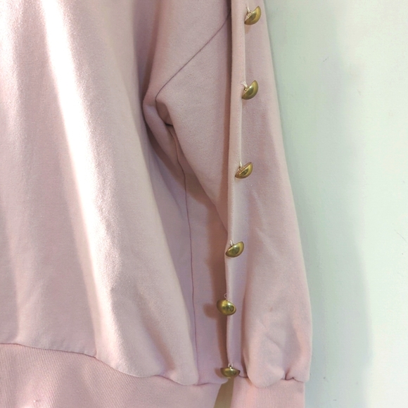 Storets Leira Pink Ruffle Sleeve Sweatshirt - Picture 11 of 16